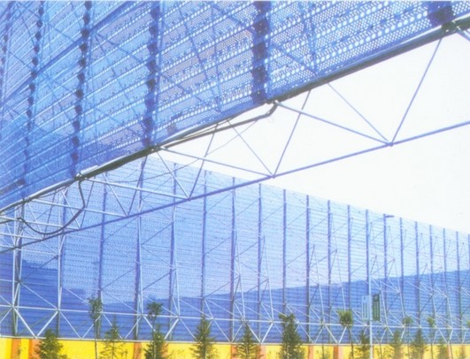 乌鲁木齐环保扫风墙网架工程